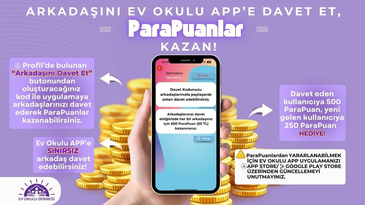 Ev Okulu App görseli
